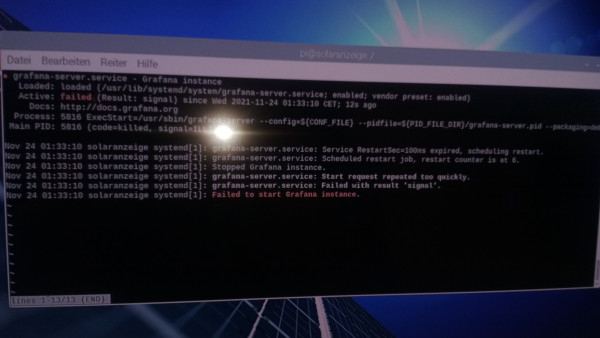 systemctl status grafana.service