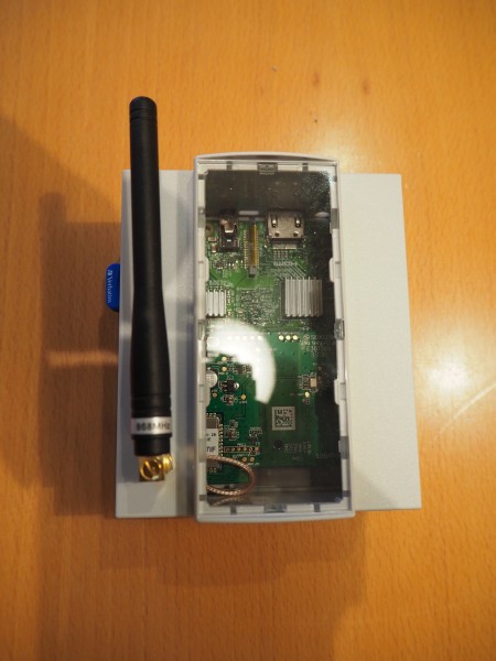 RaspberryMatic mit alternativem Hutschienengehäuse